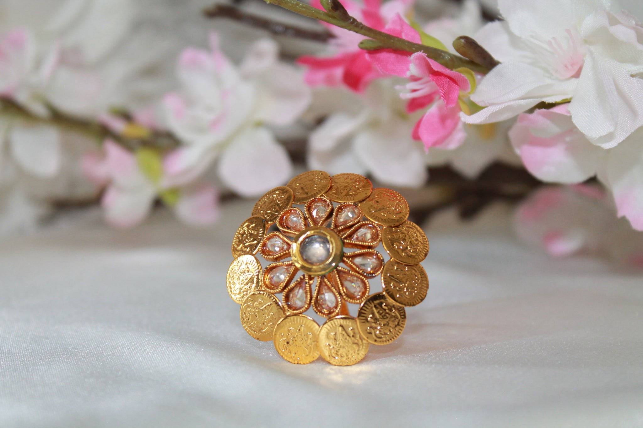 Haseena Kundan Ring