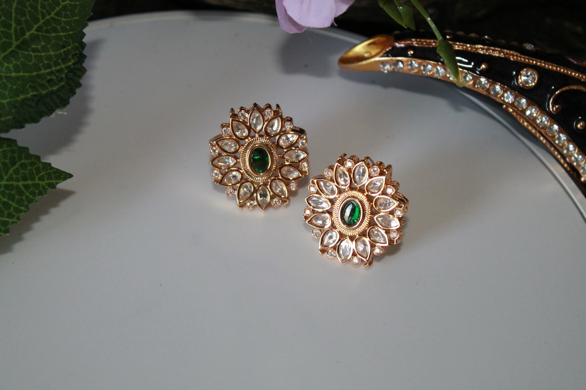 Kundan Studs