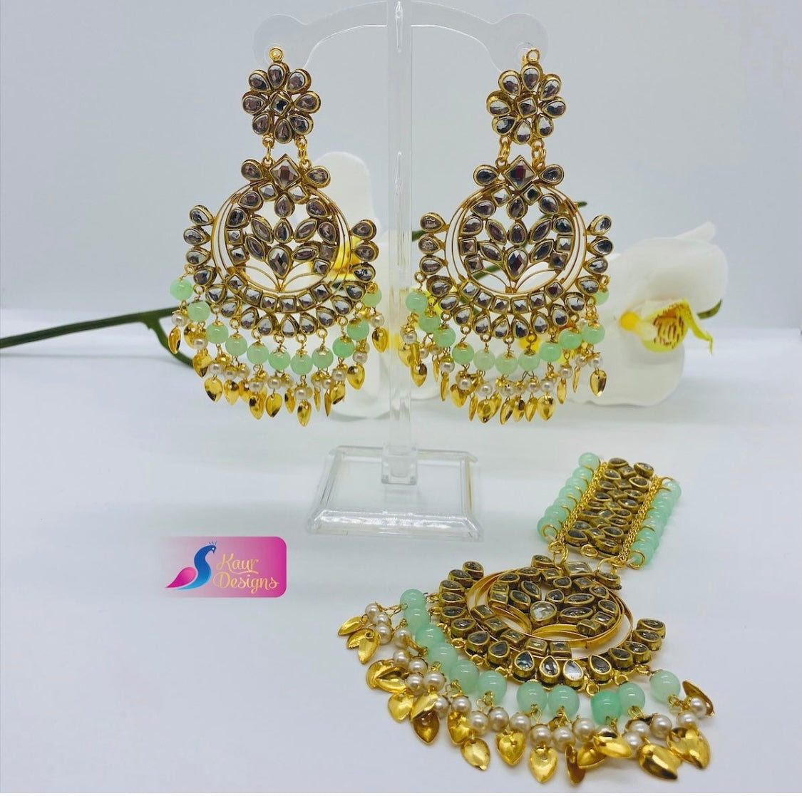 Pippal Patti Earring Tikka